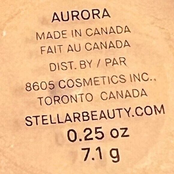 STELLAR Cosmic Face Lustre Illuminating Powder Aurora FULL SZ 0.25 oz/7.1 g NIB - Picture 5 of 6